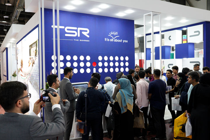 نمایشگاه ایران پلاست غرفه TSR