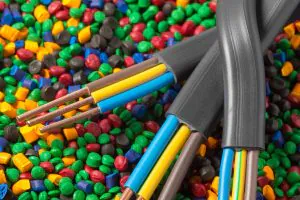Colorful Plastic Polymer Granules for cable