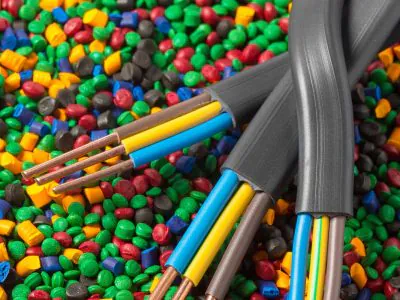 Colorful Plastic Polymer Granules for cable